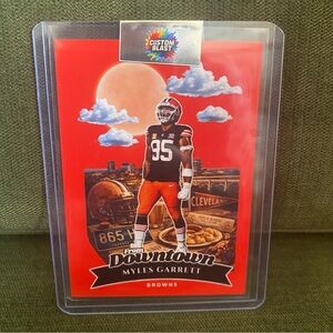 Custom Myles Garrett Orange Downtown!! Browns